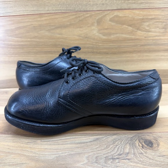 Alden Vintage Plain Toe Blucher Oxfords Mens 7.5 EEE/EEEEE Black Leather 311